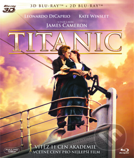 Film: Titanic 3D (James Cameron) (Blu-ray). Bonton Film, 2012 Film: Titanic 3D (James Cameron) (Blu-ray). Bonton Film, 2012
