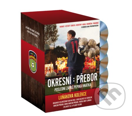 Film: Kolekce Okresní přebor (film + seriál + kniha + tričko + plakát) (Jan Prušinovský) (). Bonton Film, 2012 Film: Kolekce Okresní přebor (film + seriál + kniha + tričko + plakát) (Jan Prušinovský) (). Bonton Film, 2012