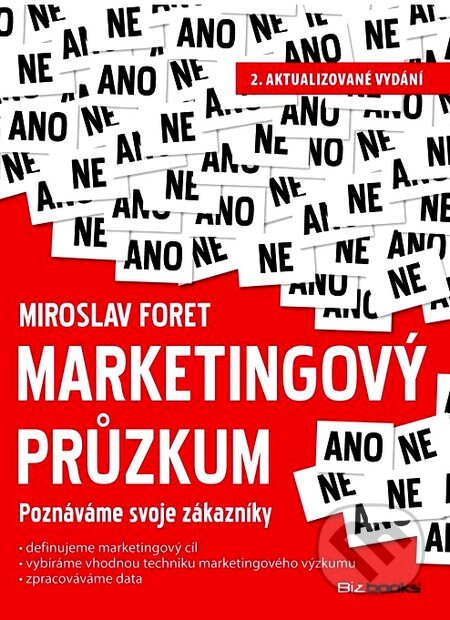 Marketingový průzkum - Miroslav Foret, BIZBOOKS, 2012