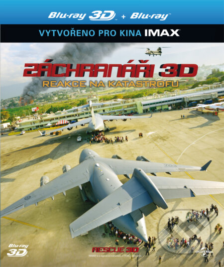 Film: Záchranáři 3D (Stephen Low) (Blu-ray). Bonton Film, 2012 Film: Záchranáři 3D (Stephen Low) (Blu-ray). Bonton Film, 2012