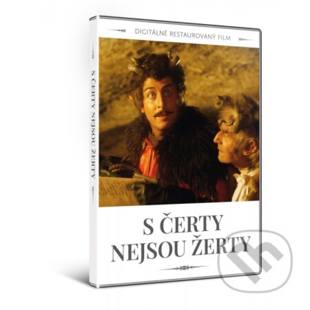 Film: S čerty nejsou žerty (DIGITÁLNĚ RESTAUROVANÝ FILM) (Hynek Bočan) (DVD). Magicbox, 2021 Film: S čerty nejsou žerty (DIGITÁLNĚ RESTAUROVANÝ FILM) (Hynek Bočan) (DVD). Magicbox, 2021