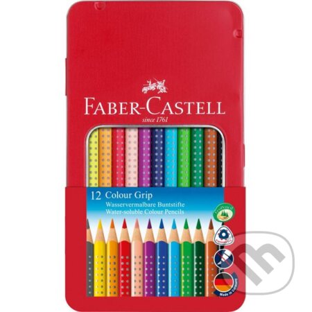 Pastelky akvarelové Colour Grip set, Faber-Castell, 2020