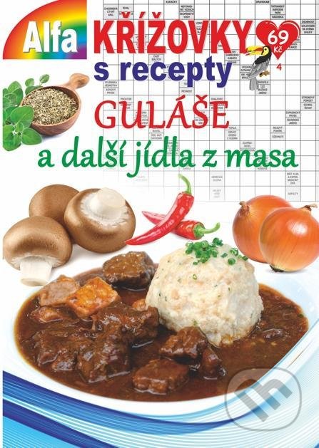 Kniha: Křížovky s recepty 4/2021 - Guláše a jídla z masa (Alfasoft). Alfasoft, 2021 Kniha: Křížovky s recepty 4/2021 - Guláše a jídla z masa (Alfasoft). Alfasoft, 2021