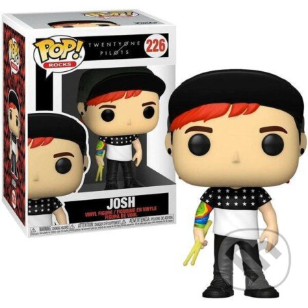 Funko POP Rocks: Twenty One Pilots- "Stressed Out" Joshua Dun (Funko). Funko, 2021 Funko POP Rocks: Twenty One Pilots- "Stressed Out" Joshua Dun (Funko). Funko, 2021