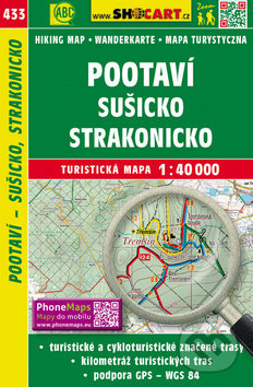 Pootaví, Sušicko, Strakonicko 1:40 000 (SHOCart). SHOCart, 2019 Pootaví, Sušicko, Strakonicko 1:40 000 (SHOCart). SHOCart, 2019