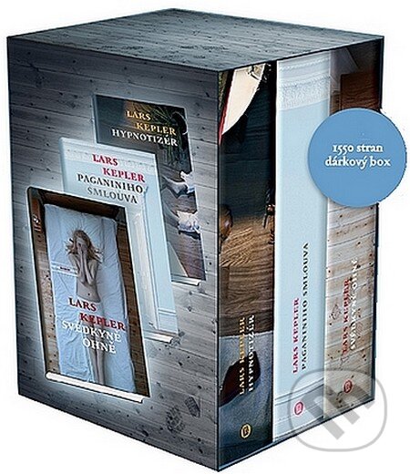Kniha: Kepler box - Případy komisaře Joony Linny 1-3 (Lars Kepler). Host, 2012 Kniha: Kepler box - Případy komisaře Joony Linny 1-3 (Lars Kepler). Host, 2012