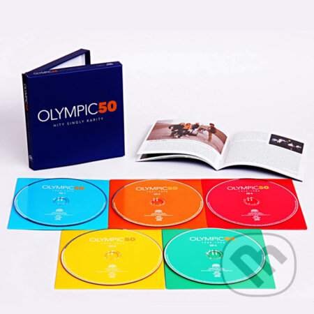 Hudobné CD: Olympic 50: Hity, Singly, Rarity (Supraphon). Supraphon, 2012 Hudobné CD: Olympic 50: Hity, Singly, Rarity (Supraphon). Supraphon, 2012