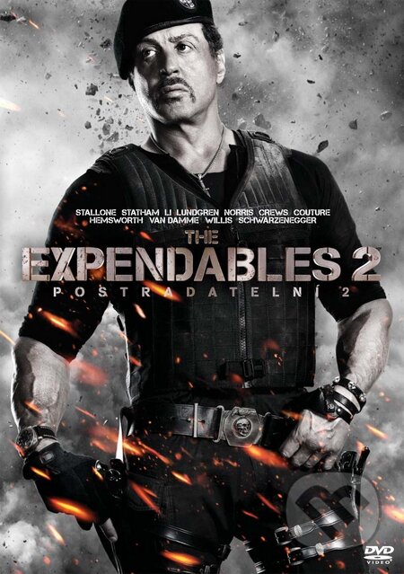 Film: Postradatelní 2 (Simon West) (DVD). Bonton Film, 2012 Film: Postradatelní 2 (Simon West) (DVD). Bonton Film, 2012