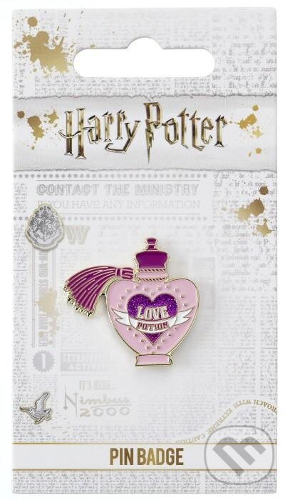 Harry Potter: Odznak - Nápoj lásky (Distrineo). Distrineo, 2021 Harry Potter: Odznak - Nápoj lásky (Distrineo). Distrineo, 2021