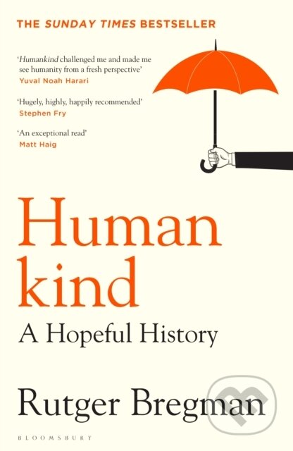 E-kniha: Humankind (Rutger Bregman). Bloomsbury, 2020 E-kniha: Humankind (Rutger Bregman). Bloomsbury, 2020
