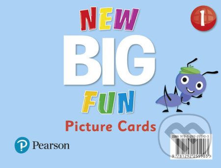 Kniha: New Big Fun 1 - Picture Cards (Barbara Hojel a Mario Herrera). Pearson, 2019 Kniha: New Big Fun 1 - Picture Cards (Barbara Hojel a Mario Herrera). Pearson, 2019