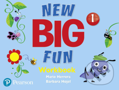Kniha: New Big Fun 1 - Workbook and Workbook Audio CD pack (Barbara Hojel a Mario Herrera). Pearson, 2019 Kniha: New Big Fun 1 - Workbook and Workbook Audio CD pack (Barbara Hojel a Mario Herrera). Pearson, 2019