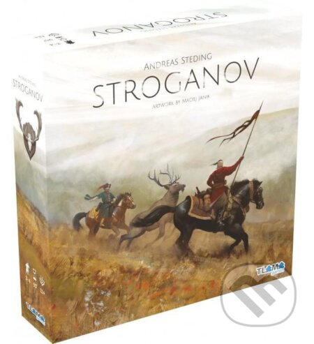 Společenská hra: Stroganov CZ+ENG (Tlama games). Tlama games, 2021 Společenská hra: Stroganov CZ+ENG (Tlama games). Tlama games, 2021