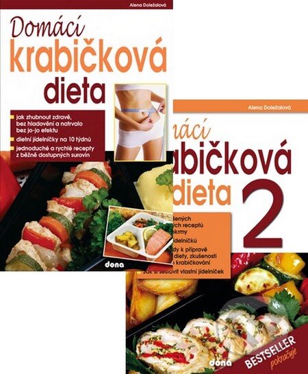Kniha: Domácí krabičková dieta 1+2 (kolekce) (Alena Doležalová). Dona Kniha: Domácí krabičková dieta 1+2 (kolekce) (Alena Doležalová). Dona