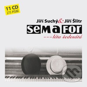 Audiokniha: Jiří Šlitr, Jiří Suchý: Semafor Komplet 1964 - 1971 (Jiří Suchý a Jiří Šlitr). Supraphon, 2011 Audiokniha: Jiří Šlitr, Jiří Suchý: Semafor Komplet 1964 - 1971 (Jiří Suchý a Jiří Šlitr). Supraphon, 2011