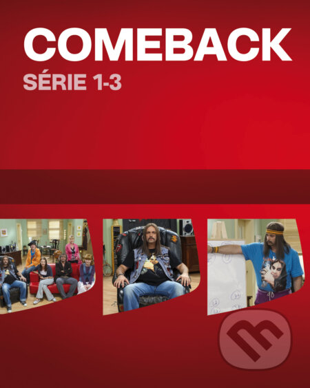 Film: Kolekce Comeback 1-3 kompletní série (Petr Fišer, Jaroslav Fuit a Zdeněk Dušek) (DVD). Bonton Film, 2012 Film: Kolekce Comeback 1-3 kompletní série (Petr Fišer, Jaroslav Fuit a Zdeněk Dušek) (DVD). Bonton Film, 2012