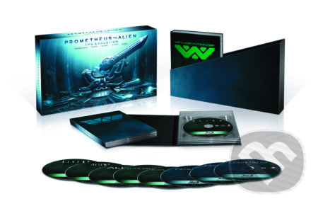 Film: Prometheus to Alien: The Evolution Box Set (Bonton Film) (Blu-ray). Bonton Film, 2012 Film: Prometheus to Alien: The Evolution Box Set (Bonton Film) (Blu-ray). Bonton Film, 2012