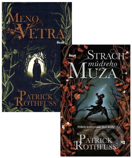 Kniha: Meno vetra + Strach múdreho muža (kolekcia) (Patrick Rothfuss). Ikar Kniha: Meno vetra + Strach múdreho muža (kolekcia) (Patrick Rothfuss). Ikar