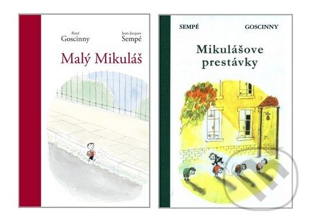 Kniha: Malý Mikuláš + Mikulášove prestávky (kolekcia dvoch titulov) (René Goscinny a Jean-Jacques Sempé). Slovart, 2012 Kniha: Malý Mikuláš + Mikulášove prestávky (kolekcia dvoch titulov) (René Goscinny a Jean-Jacques Sempé). Slovart, 2012