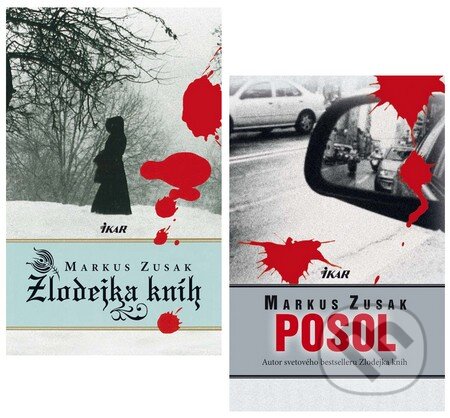 Kniha: Zlodejka kníh + Posol (kolekcia) (Markus Zusak). Ikar Kniha: Zlodejka kníh + Posol (kolekcia) (Markus Zusak). Ikar