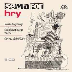 Audiokniha: Semafor Hry (Jiří Šlitr a Jiří Suchý). Supraphon, 2009 Audiokniha: Semafor Hry (Jiří Šlitr a Jiří Suchý). Supraphon, 2009