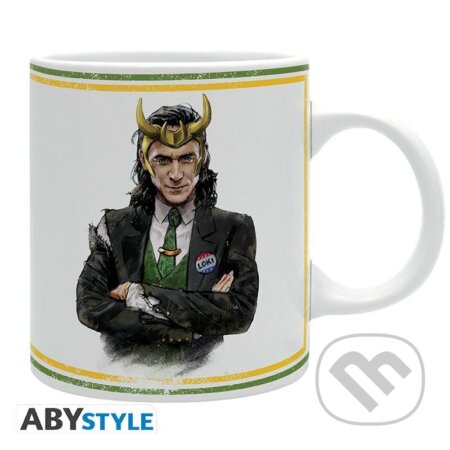 Marvel Loki: Hrnček keramický - President (ABYstyle). ABYstyle, 2021 Marvel Loki: Hrnček keramický - President (ABYstyle). ABYstyle, 2021