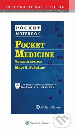 Kniha: Pocket Medicine (Marc S. Sabatine). Wolters Kluwer Health, 2019 Kniha: Pocket Medicine (Marc S. Sabatine). Wolters Kluwer Health, 2019