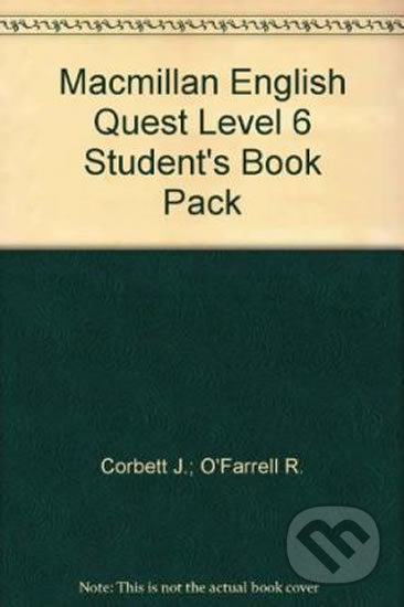 Kniha: Macmillan English Quest 6: Pupil´s Book Pack (Emma Mohamed). MacMillan, 2013 Kniha: Macmillan English Quest 6: Pupil´s Book Pack (Emma Mohamed). MacMillan, 2013