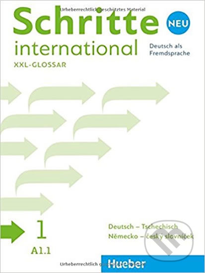 Kniha: Schritte international Neu 1: Glossar XXL Deutsch-Tschechisch (Gabriela Rykalová). Max Hueber Verlag, 2017 Kniha: Schritte international Neu 1: Glossar XXL Deutsch-Tschechisch (Gabriela Rykalová). Max Hueber Verlag, 2017