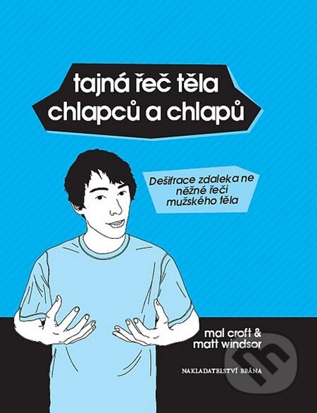 Kniha: Tajná řeč těla chlapců a chlapů (Mal Croft a Matt Windsor). Brána, 2012 Kniha: Tajná řeč těla chlapců a chlapů (Mal Croft a Matt Windsor). Brána, 2012