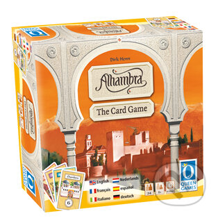 Spoločenská hra: Alhambra kartová hra (Dirk Henn). Queen Games, 1992 Spoločenská hra: Alhambra kartová hra (Dirk Henn). Queen Games, 1992