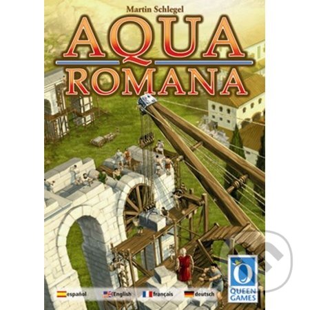 Spoločenská hra: Aqua Romana (Martin Schlegel). Queen Games, 2005 Spoločenská hra: Aqua Romana (Martin Schlegel). Queen Games, 2005