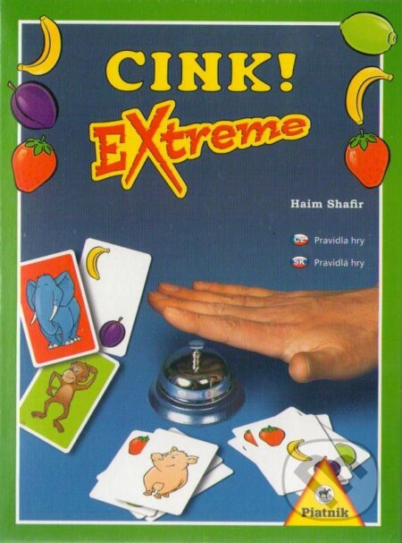 Společenská hra: Cink! Extreme (Haim Shafir). Piatnik, 1999 Společenská hra: Cink! Extreme (Haim Shafir). Piatnik, 1999