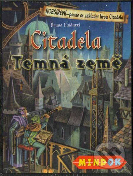 Společenská hra: Citadela - rozšíření (Bruno Faidutti). Mindok, 2004 Společenská hra: Citadela - rozšíření (Bruno Faidutti). Mindok, 2004