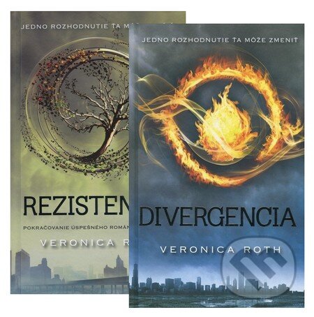 Kniha: Divergencia + Rezistencia (kolekcia) (Veronica Roth). Slovart, 2012 Kniha: Divergencia + Rezistencia (kolekcia) (Veronica Roth). Slovart, 2012
