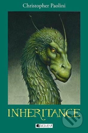 Kniha: Inheritance (český) (Christopher Paolini). Nakladatelství Fragment, 2012 Kniha: Inheritance (český) (Christopher Paolini). Nakladatelství Fragment, 2012