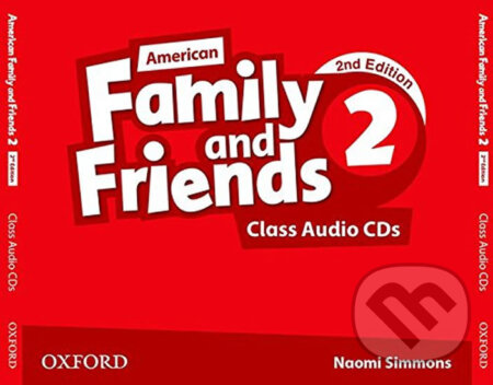 Audiokniha: Family and Friends American English 2: Class Audio CDs /3/ (2nd) (Naomi Simmons). Oxford University Press, 2015 Audiokniha: Family and Friends American English 2: Class Audio CDs /3/ (2nd) (Naomi Simmons). Oxford University Press, 2015