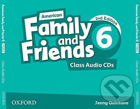 Audiokniha: Family and Friends American English 6: Class Audio CDs /3/ (2nd) (Jenny Quintana). Oxford University Press, 2015 Audiokniha: Family and Friends American English 6: Class Audio CDs /3/ (2nd) (Jenny Quintana). Oxford University Press, 2015