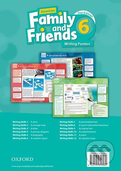 Family and Friends American English 6: Writing Posters (2nd) - Naomi Simmons, Oxford University Press, 2015