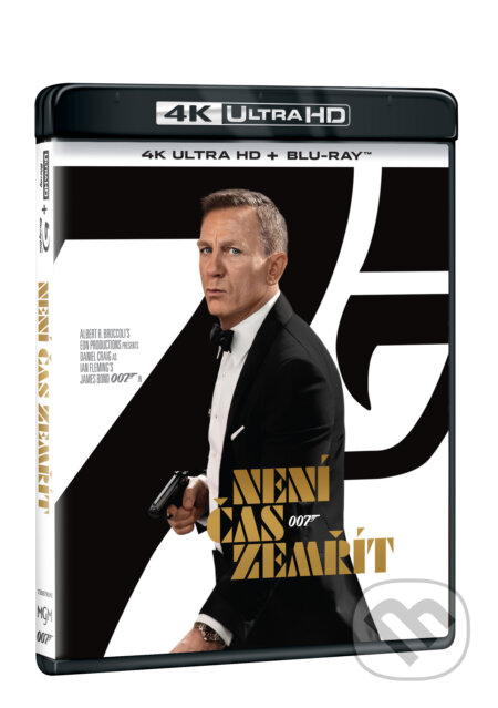 Film: Není čas zemřít Ultra HD Blu-ray (Magicbox) (UltraHDBlu-ray). Magicbox, 2022 Film: Není čas zemřít Ultra HD Blu-ray (Magicbox) (UltraHDBlu-ray). Magicbox, 2022