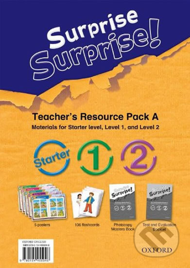 Kniha: Surprise Surprise! Starter-2: Teacher´s Resource Pack A (Vanessa Reilly). Oxford University Press, 2009 Kniha: Surprise Surprise! Starter-2: Teacher´s Resource Pack A (Vanessa Reilly). Oxford University Press, 2009
