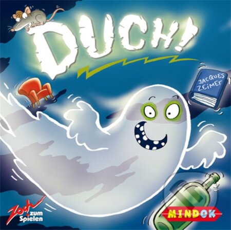 Společenská hra: Duch! (Jacques Zeimet). Mindok, 2010 Společenská hra: Duch! (Jacques Zeimet). Mindok, 2010