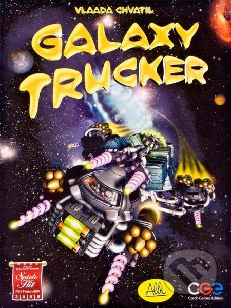 Společenská hra: Galaxy Trucker (Vlaada Chvátil). Albi, 2007 Společenská hra: Galaxy Trucker (Vlaada Chvátil). Albi, 2007