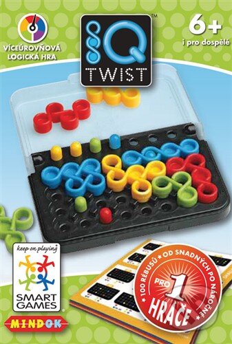 Spoločenská hra: IQ Twist (Mindok). Mindok, 2011 Spoločenská hra: IQ Twist (Mindok). Mindok, 2011