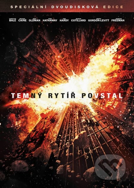 Film: Temný rytíř povstal (Christopher Nolan) (DVD). Magicbox, 2012 Film: Temný rytíř povstal (Christopher Nolan) (DVD). Magicbox, 2012