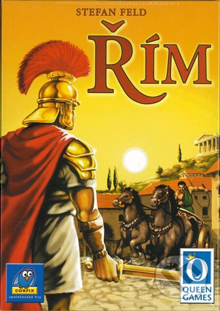 Společenská hra: Řím (Stefan Feld). Corfix, 2012 Společenská hra: Řím (Stefan Feld). Corfix, 2012