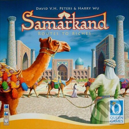 Společenská hra: Samarkand (David Peters a Harry Wu). Piatnik, 2010 Společenská hra: Samarkand (David Peters a Harry Wu). Piatnik, 2010