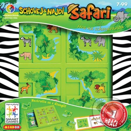 Spoločenská hra: Schovaj a nájdi Safari (Mindok). Mindok Spoločenská hra: Schovaj a nájdi Safari (Mindok). Mindok