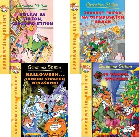 Kniha: Supermyšie príbehy (kolekcia) (Geronimo Stilton). Slovart Print, 2012 Kniha: Supermyšie príbehy (kolekcia) (Geronimo Stilton). Slovart Print, 2012