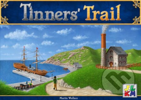 Spoločenská hra: Tinners Trail (Martin Wallace). JKLM, 2008 Spoločenská hra: Tinners Trail (Martin Wallace). JKLM, 2008